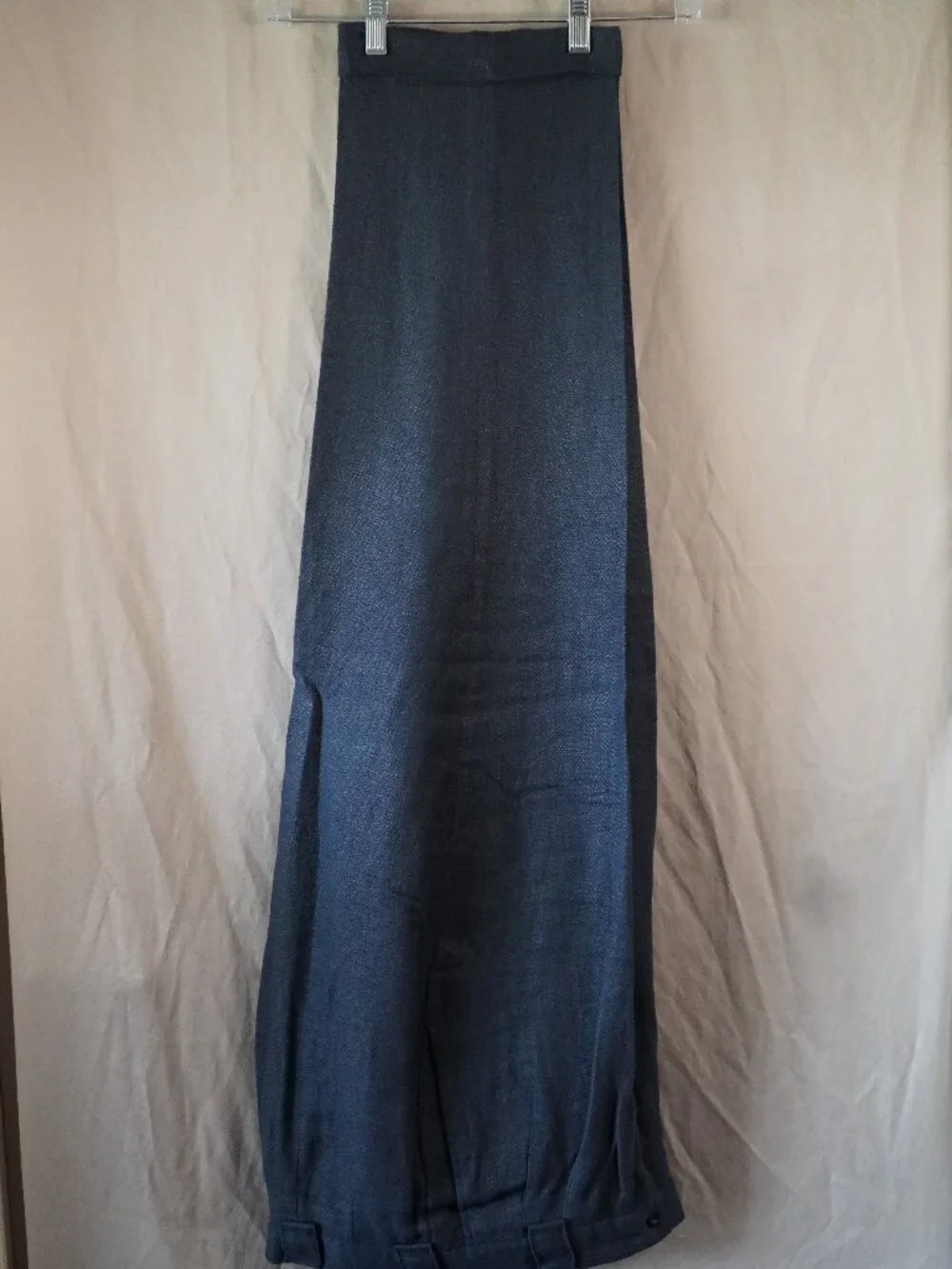 Vintage Wilke Rodriguez linen navy blue trousers